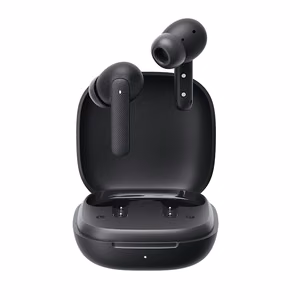 QCY Buds TWS IPX4 Bluetooth 5.4 In-Ear Headphones - Gray