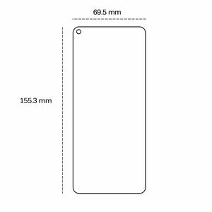 Tempered glass 2,5D for Samsung Galaxy A11 / M11