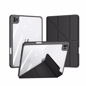 DUX DUCIS dėklas MAGI su pieštuko laikikliu iPad Pro 11 (2018/2020/2021/2022) juodas