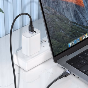 Силиконовый кабель USB-C — USB-C Hoco 3A 60W 3 м X109 чёрный