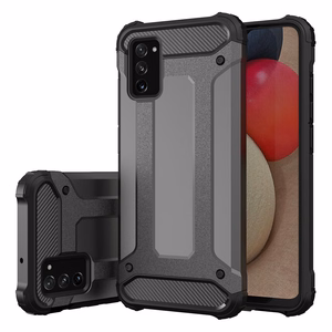 Hybrid Armor Case прочный защитный чехол для Samsung Galaxy A03s чёрный