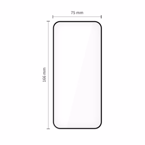 Tech-Protect Glass Fit+ закалённое стекло 2 шт. для Xiaomi Redmi 15C / Poco C85 - чёрный