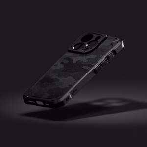 Ringke Rugged Gear magnetinis MagSafe dėklas telefonui iPhone 16 Pro Max - juodas