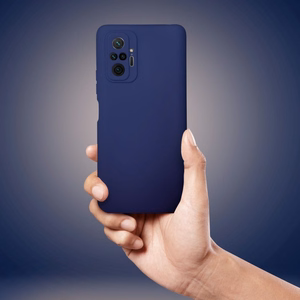 Minkštas dėklas telefonui XIAOMI Redmi Note 13 5G tamsiai mėlynas