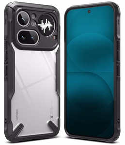 Ringke Fusion X Чехол для Nothing Phone 4A Pro - прозрачный с чёрным