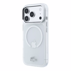 Dėklas Lacoste IML Frosted Petit Pique Metal Logo MagSafe Apple iPhone 18 Pro Max
