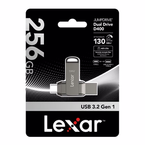 Atmintinė Lexar Dual Type-C ir Type-A USB 3.1 256GB