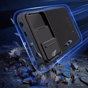Tech-Protect Velar Cam+ dėklas telefonui Xiaomi Redmi Note 13 Pro 5G / Poco X6 5G - juodas