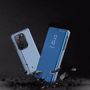 Clear View Case чехол для Xiaomi Redmi K40 Pro+ / K40 Pro / K40 / Poco F3 розовый