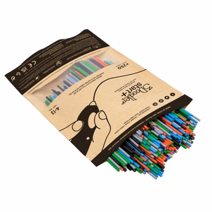 3Doodler Primary Pow Mixed Bag 250 компостируемый пластик синий, зеленый, серый, красный 1 g