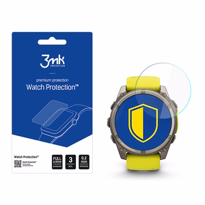 Hibridinis stiklas 3mk laikrodžio apsauga FlexibleGlass Garmin Fenix 8 Solar/Sapphire 51mm