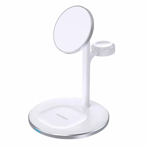 Įkroviklis belaidis Choetech T585-F 3-in-1 15W baltas