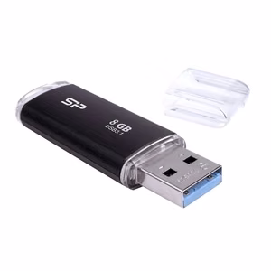 Silicon Power Blaze B02 8GB USB atmintinė USB Type-A 3.2 Gen 1 (3.1 Gen 1) juoda