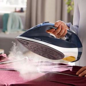Philips DST7030/20 – garinis lygintuvas, 2800 W, 300 ml talpykla, 50 g/min garai, 250 g/min garų smūgis, tamsiai mėlynas