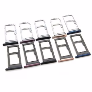 SIM Holder Compatible With Samsung G960 S9 / G965 S9+ SIM card holder Black