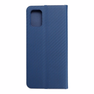 Flip case for Samsung A71 Luna Book Carbon blue