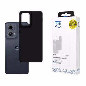 3mk Matinis dėklas telefonui Motorola Edge 2024 - juodas