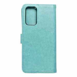MEZZO knygos tipo dėklas telefonui XIAOMI Redmi Note 10 Pro su medžiu, žalias