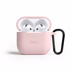 Etteri silicone case for AirPods 4 light pink