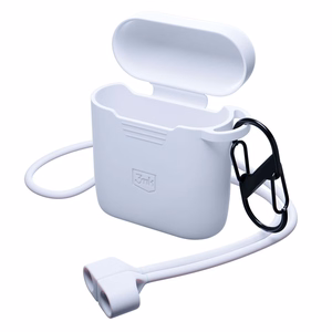 3mk Silikoninis AirPods dėklas AirPods 2 - baltas