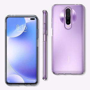 Spigen Чехол Liquid Crystal для XIAOMI POCOPHONE X2 / Redmi K30 прозрачный