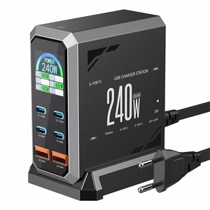Сетевое зарядное устройство Blitzwolf BW-S31 2xUSB-A, 4xUSB-C, PD, 240W