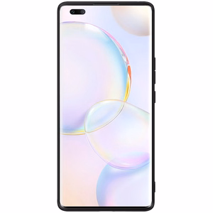 Nillkin Textured Case прочный усиленный чехол с гелевой рамкой и нейлоновой задней панелью для Honor 50 Pro чёрный