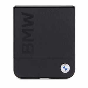BMW odinis Hot Stamp dėklas telefonui Samsung Galaxy Z Flip 5 - juodas