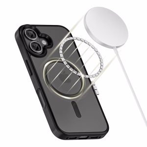 Tech-Protect MagMat Magnetinis dėklas telefonui iPhone 17 - matinė juoda