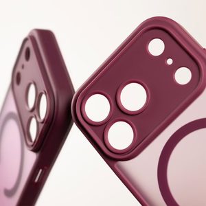 Mag Matt dėklas iPhone 16 Pro 6,3" kaštoninė