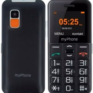myPhone Halo Easy 24/32 MB Single SIM, juodas