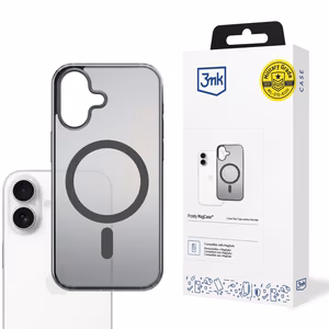 3mk Frosty MagCase for iPhone 17 - Black