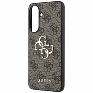 Guess dėklas Samsung Galaxy A57 (4G Big Metal Logo) rudas