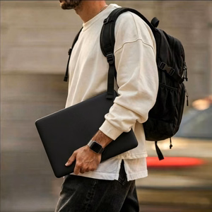 Чехол Tech-Protect Softshell для MacBook Air 15 2023 / 2024 / 2025 / 2026, матовый чёрный