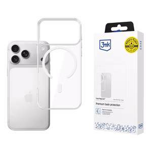 Dėklas 3mk Clear MagCase Apple iPhone 17 Pro Max