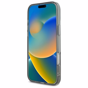 Karl Lagerfeld IML Metalinis Karl Head Magnetinis dėklas telefonui iPhone 16 Pro - juodas