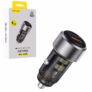 Blavec Car Charger BS-05B Nitro USB + USB-C QC 3.0 18W PD 65W (CCBS05BN-UCB) black