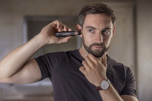 Wahl Travel Kit Deluxe Juoda, Nerūdijančiojo plieno