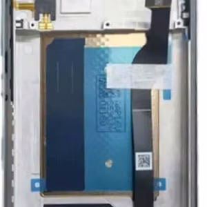 Originalus Xiaomi Poco M8 Pro 5G ekrano modulis su jutikliniu stiklu ir rėmeliu, žalias (serviso pakuotė)