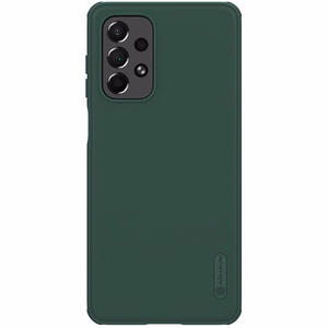 Nillkin Super Frosted Shield Pro прочный чехол для Samsung Galaxy A73 зелёный