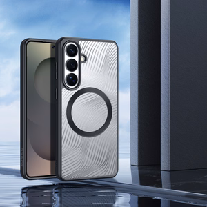 Чехол Dux Ducis Aimo Mag для Samsung S26 совместим с MagSafe чёрный