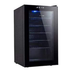 витринный холодильник для напитков Euhomy BR001-89 70L (черный)