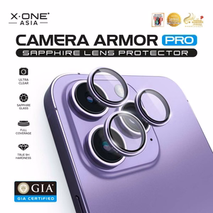 "X-ONE Sapphire Camera Armor" - skirtas "Samsung Galaxy S26" - sidabrinis