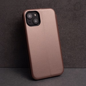 Išmanusis Diva dėklas for Xiaomi Redmi 15 4G EU / 15 5G EU (171,08 x 82,05 x 8,55) rožinio aukso