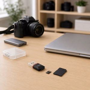 Esperanza EA134K kortelių skaitytuvas juodas, sidabrinis, skaidrus USB 2.0