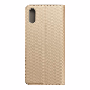 SMART Dėklas telefonui Book XIAOMI Redmi 9A auksinis