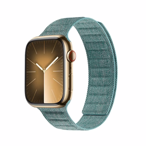 Crong Melange magnetic strap for Apple Watch 44 / 45 / 46 / 49 mm, turquoise melange