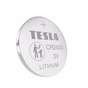TESLA ličio baterija CR2430 3V, 1 vnt.