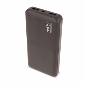 Setty Išorinė baterija (f) 10000 mAh SPB-10 - juoda (f)