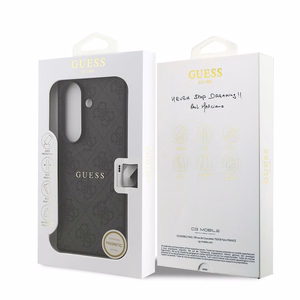 Dėklas telefonui GUESS SAMSUNG Z Fold7 GUHMZFD7P4MSEGCK (Magnētinis 4G PU su klasiku) juodas